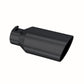 Tip; 8in. O.D.; Rolled End; 5in. inlet 18in. in length; Black Coated - T5129BLK
