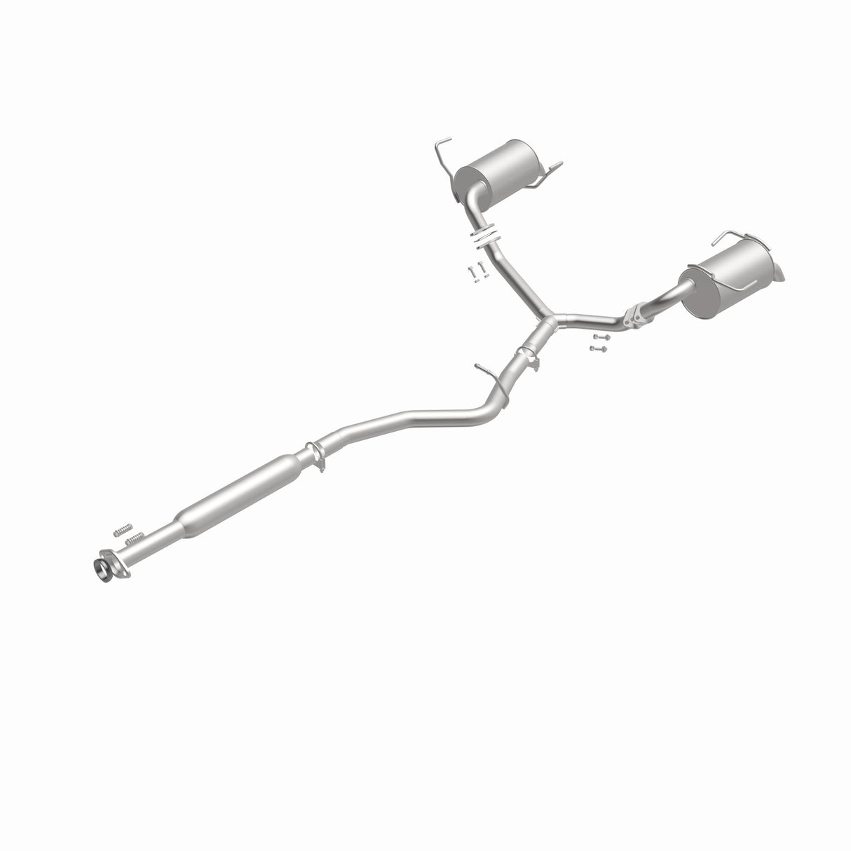 Fits 2010-2015 Subaru Outback 3.6L Direct-Fit Replacement Exhaust System aluminized steel