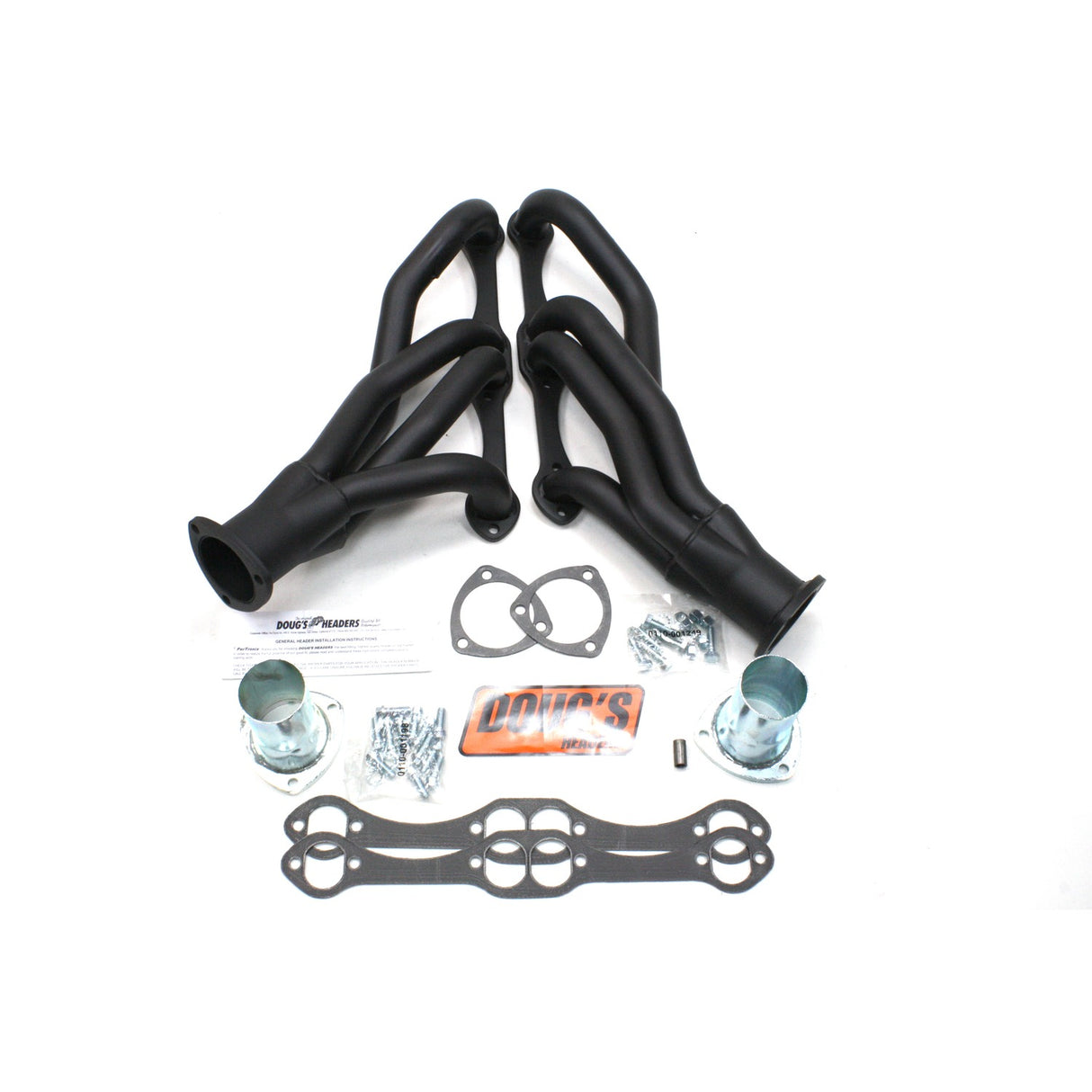 Mid-Length Headers for 64-92 GM F G/A Body 265-400 SBC 1-5/8in Primary D304-B