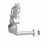 Catalytic Converter with Integrated Exhaust Manifold for HM Grade Federal / EPA Compliant Direct-Fit Manifold Catalytic