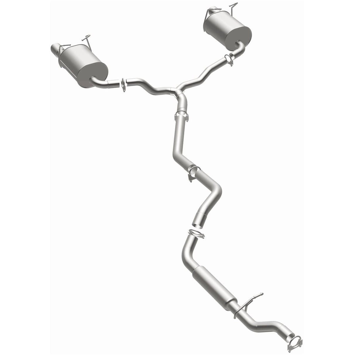 2011-2017 Dodge Journey Direct-Fit Replacement Exhaust System 106-0793 aluminized steel