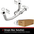2001-2002 Acura MDX Direct-Fit Front Pipe Kit 107-0100 steel