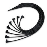 Spark Plug Wire Set Universal 8mm Silicone Spiro Pro 90? 350 ohm/ft Black 73061