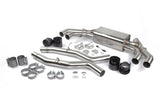 Free Flow Axle-Back Exhaust for 2020-2025 BMW X3M/X4M D660-0086-BLK BMW performance black stainless steel