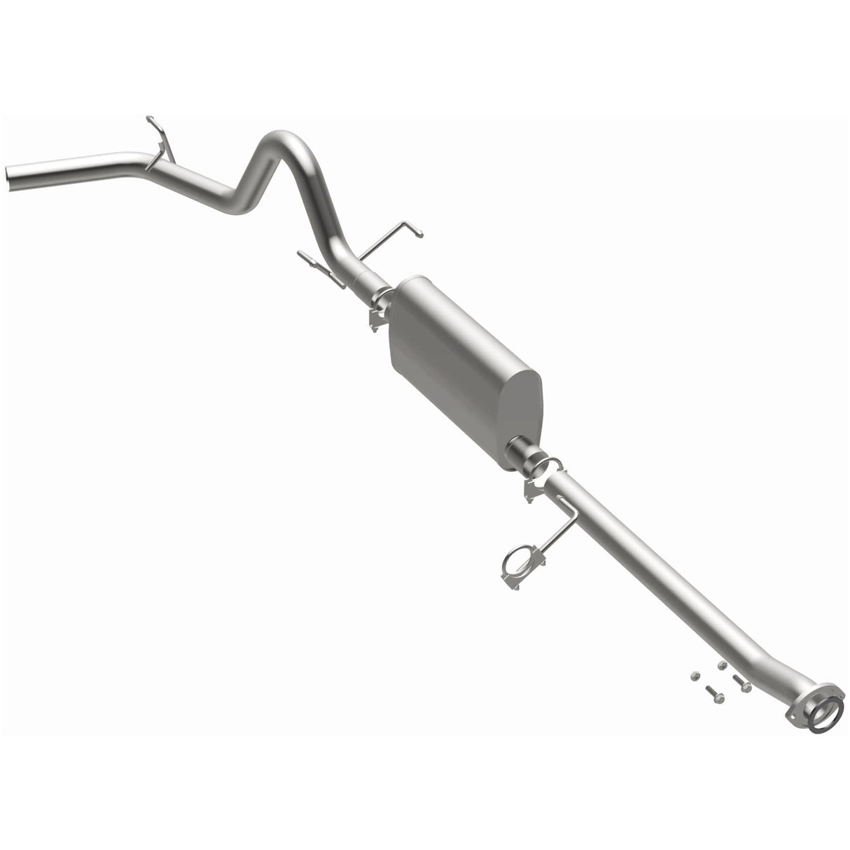 2013-2017 Toyota Tacoma Direct-Fit Replacement Exhaust System 106-0275 aluminized steel