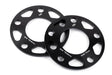Spacers; 5x120 for 72.6mm CB for 7mm Thick D210-2037 BMW performance black aluminum