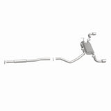 Fits 2014-2022 Jeep Cherokee 3.2L Direct-Fit Replacement Exhaust System 106-0767 aluminized steel
