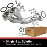 1995-2000 Toyota Tacoma Direct-Fit Front Pipe Kit 107-0150 stainless steel