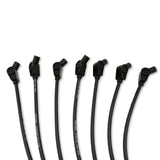 Spark Plug Wire Set Universal 8mm Silicone Spiro Pro 350 ohm/ft Black 76032