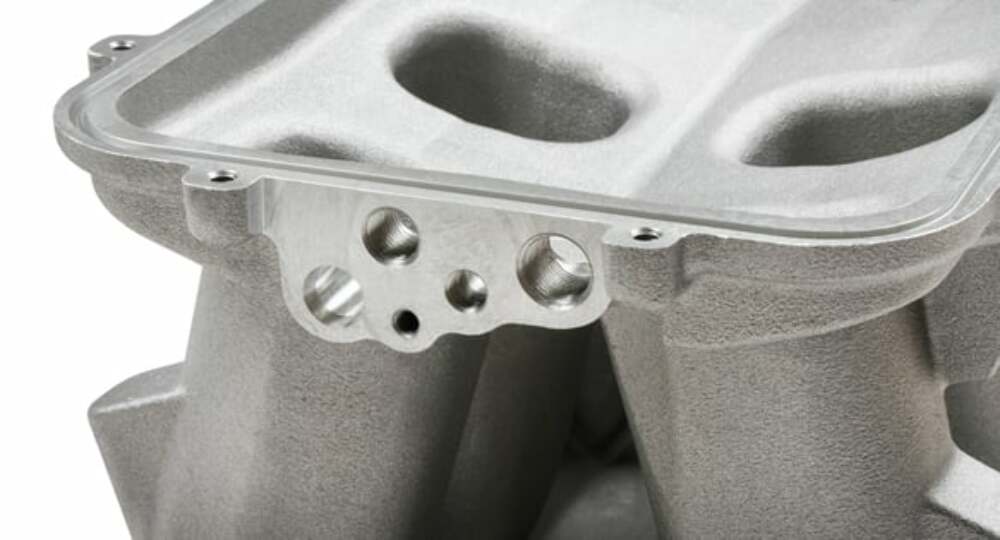 Holley EFI 8.2 SBF Ford Hi-Ram Carbureted Manifold Base - 300-275