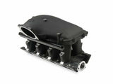 Holley EFI 8.2 SBF Ford Hi-Ram EFI Manifold with Side Mount Top-Black - 300-308BK for 1986-1995 Ford black aluminum