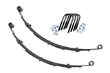 Fits Jeep Grand Wagoneer/J10/J20/Wagoneer 4WD Front Leaf Springs 3" Pair 8004Kit