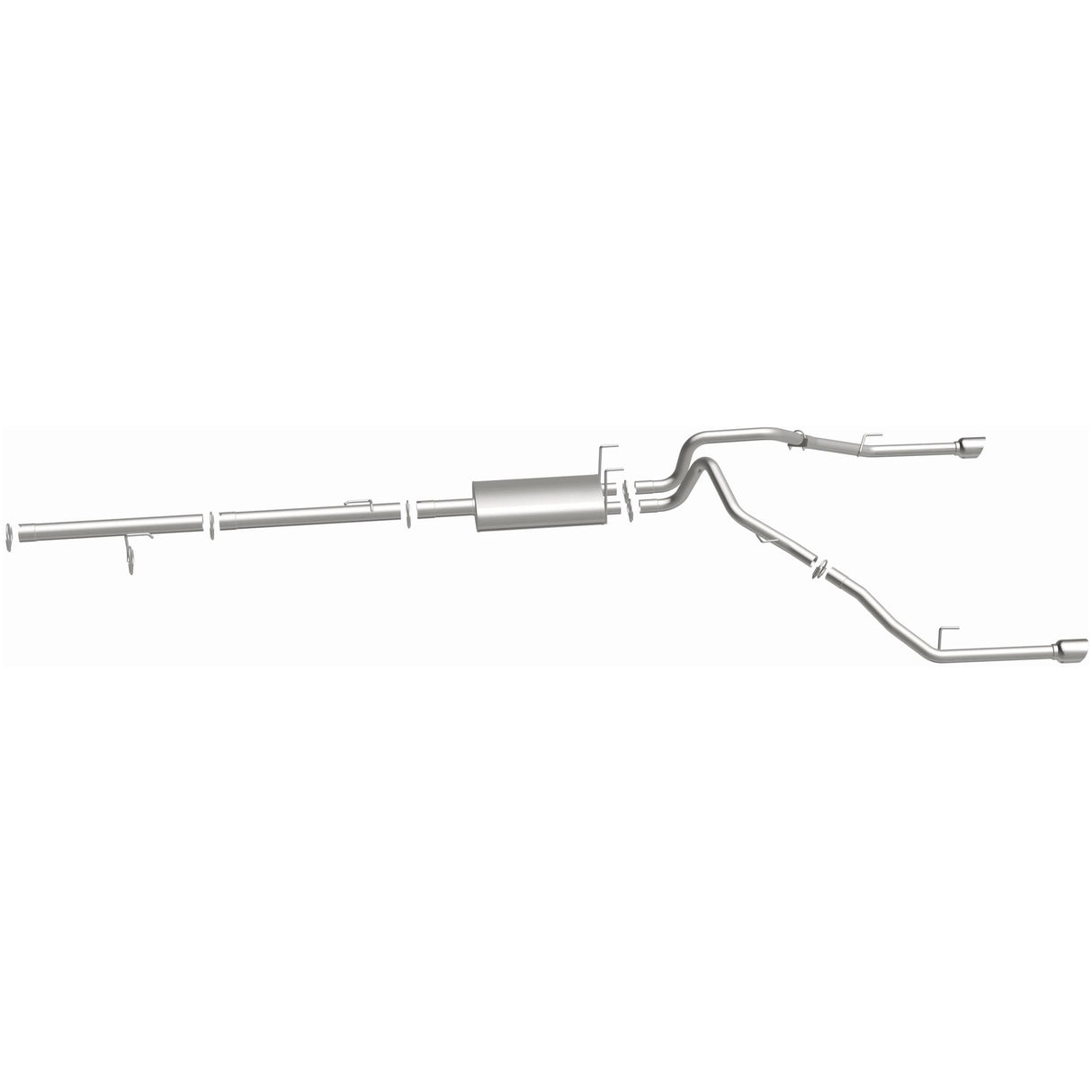 2011-2018 Ram 1500 Direct-Fit Replacement Exhaust System 106-0516 aluminized steel