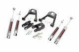 Fits Nissan D21 Hardbody Truck (86-94)/Truck (95-97) 1.5-2 Inch Lift Kit; 80530