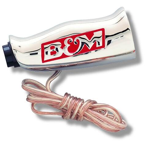 Universal T-Handle - Chrome with 12V Switch aluminum