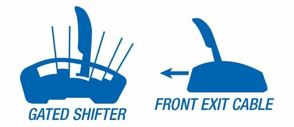 B&M Automatic Gated Shifter - Pro Stick - 80706
