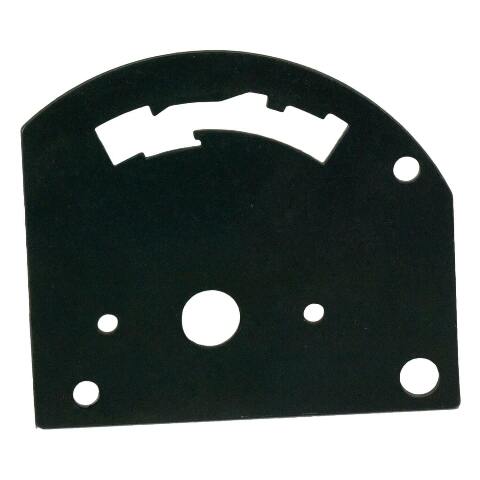 B&M Gate Plate black