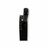 Fits 3-Speed Gm Auto Transmissions-Rear Cable Exit-Forward Shift Pattern stainless steel black