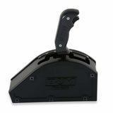 Fits 3-Speed Gm Auto Transmissions-Rear Cable Exit-Forward Shift Pattern stainless steel black
