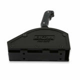 Fits 3-Speed Gm Auto Transmissions-Rear Cable Exit-Forward Shift Pattern stainless steel black