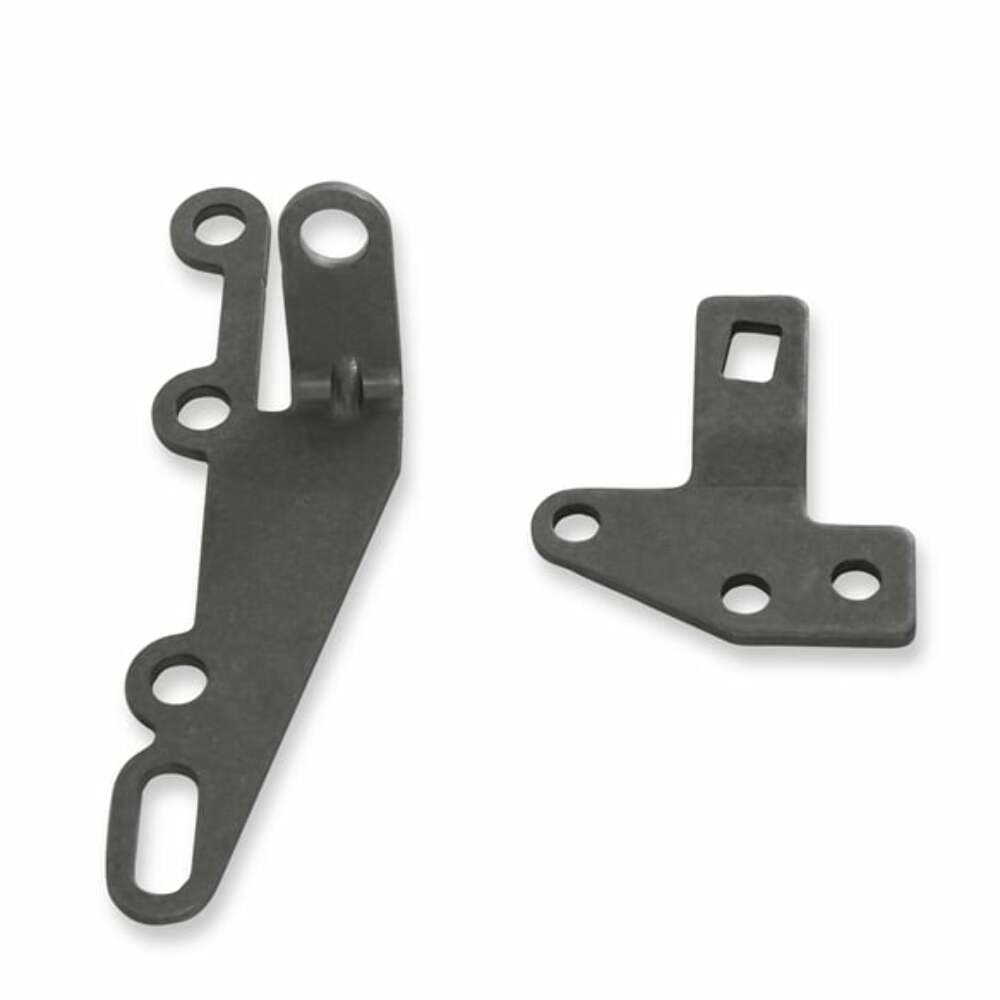 Fits 3-Speed Gm Auto Transmissions-Rear Cable Exit-Forward Shift Pattern stainless steel black