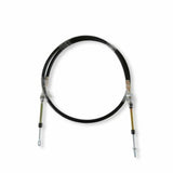 Fits 3-Speed Gm Auto Transmissions-Rear Cable Exit-Forward Shift Pattern stainless steel black