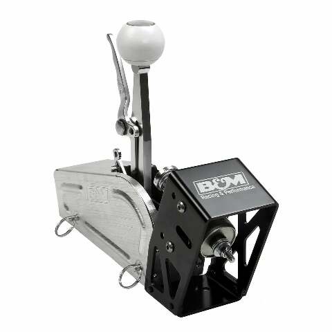 B&M Electric Shifter Solenoid aluminum stainless steel
