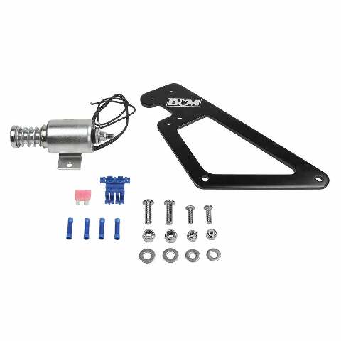 B&M Electric Shifter Solenoid aluminum stainless steel