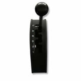 Fits 3- And 4-Speed Chrysler/Ford Auto Trans-Rear-Exit Cable-Forward Shift stainless steel black