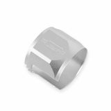 Mr. Gasket flex braid hose sleeve kit silver aluminum steel 8092
