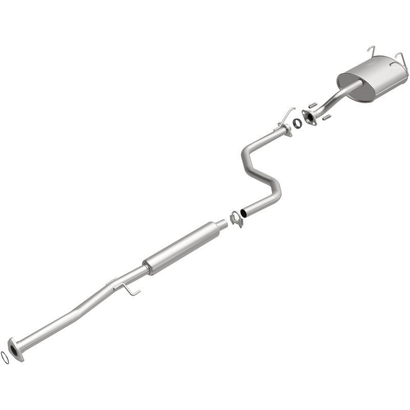 Fits 1992-1993 Honda Civic 1.5L Direct-Fit Replacement Exhaust System 106-0695 aluminized steel