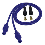 Spark Plug Wire Set Universal 8mm Silicone Spiro Pro 180? 350 ohm/ft Blue 10655
