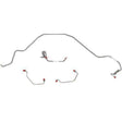 t 81 Chevrolet Camaro Front Brake Line Kit Power Disc Stainless Steel Fine Lines