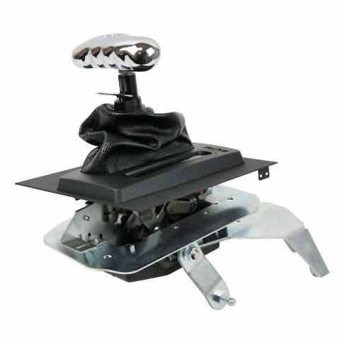 B&M 81002 - Automatic Ratchet Shifter - Hammer Console - Fits 1987-1993 Ford Mustang Console.