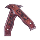 Magnum Grip Side Plates - Rosewood black anodized