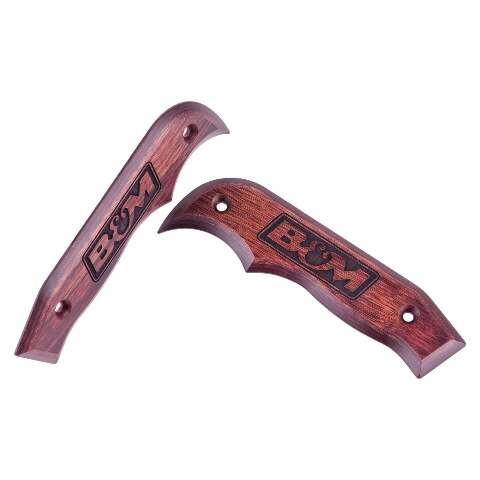 Magnum Grip Side Plates - Rosewood black anodized