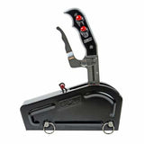 Automatic Gated Shifter - Dual Button Magnum Grip Pro Stick - Two Tone billet aluminum black anodized