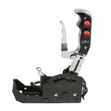 Automatic Gated Shifter - Dual Button Magnum Grip Pro Stick - Two Tone billet aluminum black anodized
