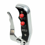 Automatic Gated Shifter - Dual Button Magnum Grip Pro Stick - Two Tone billet aluminum black anodized