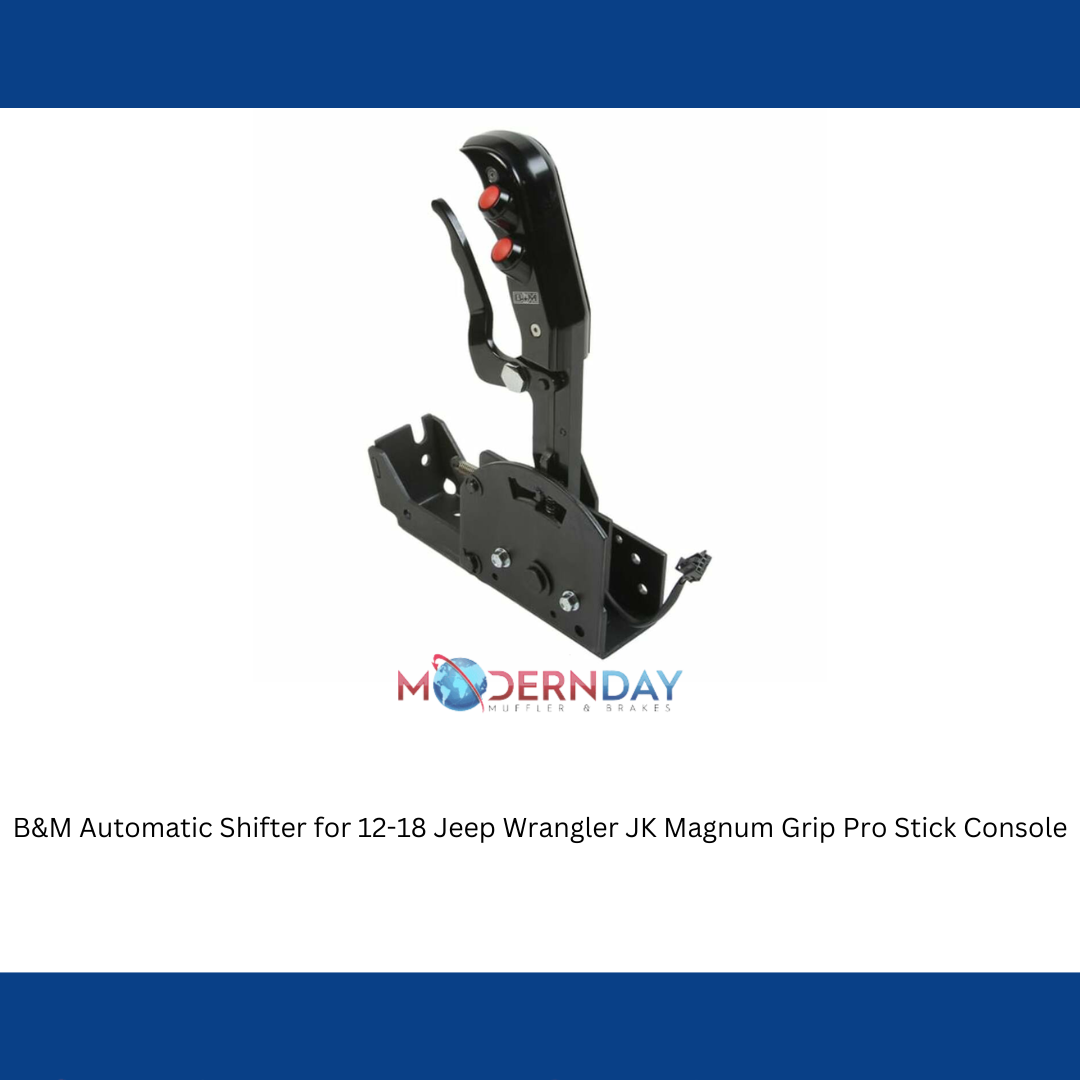B&M Automatic Shifter for 12-18 Jeep Wrangler JK Magnum Grip Pro Stick Console 81162