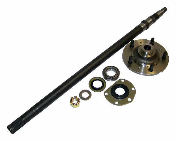 rear rear axle shaft assembly for 1976-79 Jeep CJ w/ Quadra-Trac Rear Left 8127079K steel 4x4 drivetrain