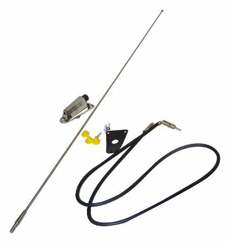 Jeep Vintage - Metal Silver Antenna Kit - 8127842K