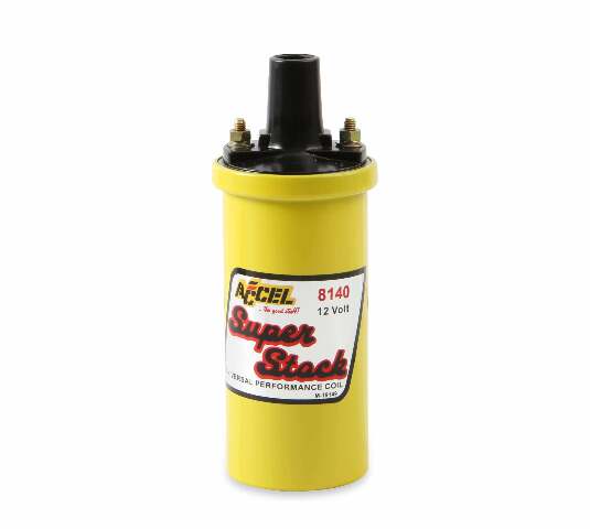 Ignition Coil for 1972-1974 Chevy GTO V8 yellow black