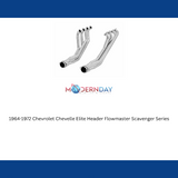 1964-1972 Chevrolet Chevelle Elite Header Flowmaster Scavenger Series 814116
