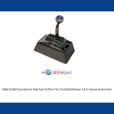 B&M 81683 Quicksilver Ratchet Shifter Fits Ford/GM/Mopar 3 & 4-Speed Automatic
