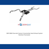 Exhaust system for 1967-1968 Chevy Camaro Exhaust stainless steel