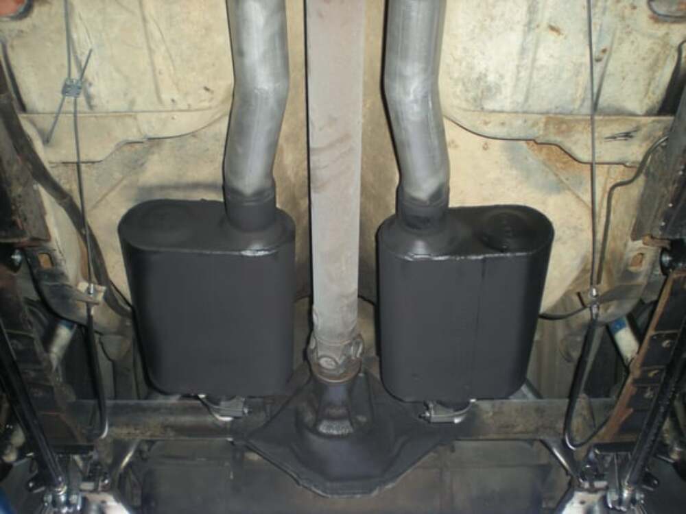 Exhaust system for 1967-1968 Chevy Camaro Exhaust stainless steel