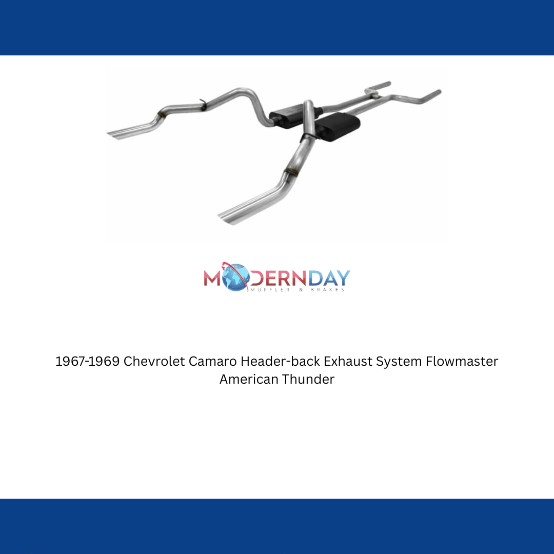 Exhaust system for 1969-1969 Chevy Camaro Exhaust stainless steel