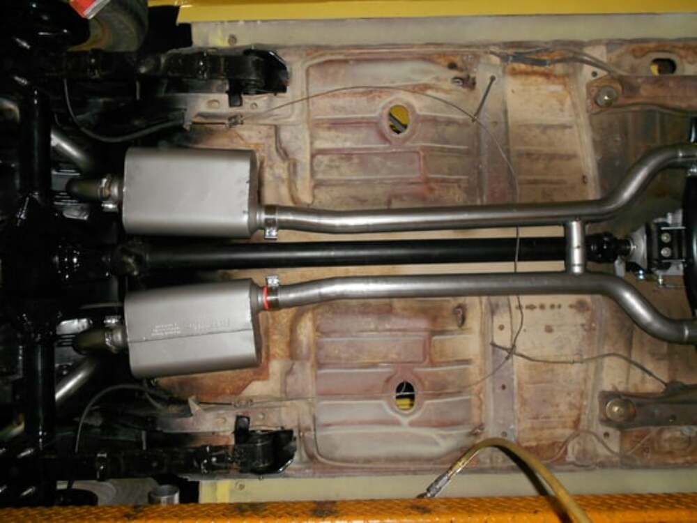Exhaust system for 1968-1968 Chevy Chevy Exhaust stainless steel