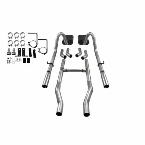 1955-1957 Chevrolet Bel Air Crossmember-back Exhaust System Flowmaster American Thunder 817174